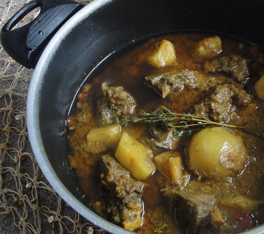 JAMAICAN CURRY GOAT pic